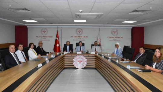 Aydın'da Evde Sağlık Hizmetleri İl Değerlendirme Komisyonu toplandı