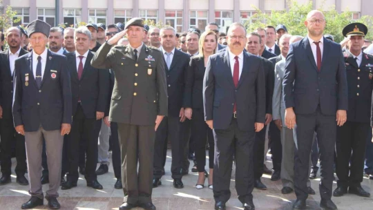 Aydın'da Gaziler Günü törenle kutlandı