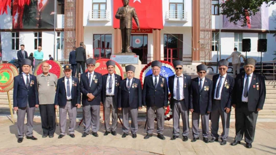 Aydın'da Gaziler Günü törenle kutlandı
