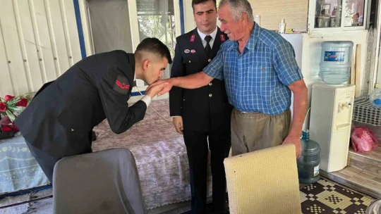 Aydın'da gaziler yalnız bırakılmıyor