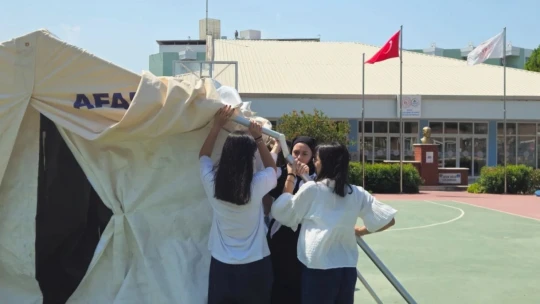 Aydın'da gençlere afet eğitimi verildi