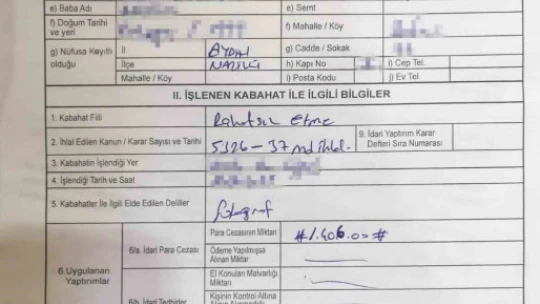 Aydın'da hurdacıya 'gürültü kirliliği' cezası