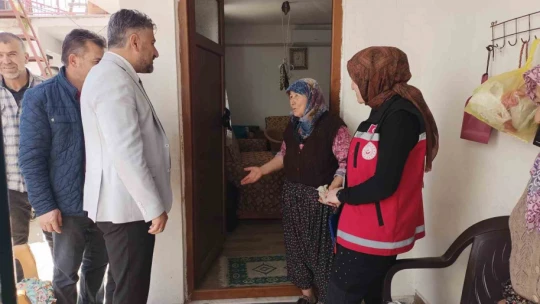 Aydın'da ihtiyaç sahibi vatandaşlar yalnız bırakılmıyor