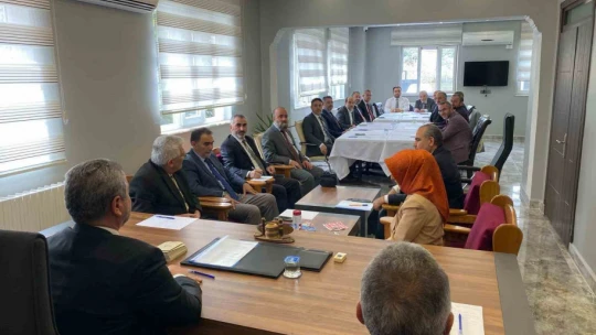 Aydın'da ilçe müftüleri Köşk'te toplandı
