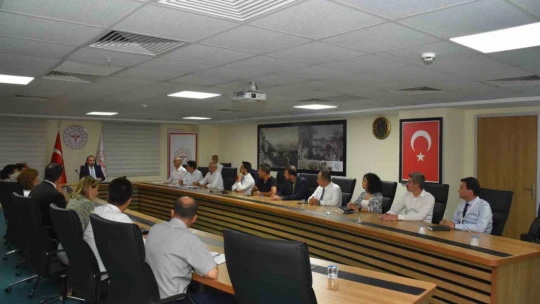 Aydın'da ilçelerdeki sağlık çalışmaları değerlendirildi