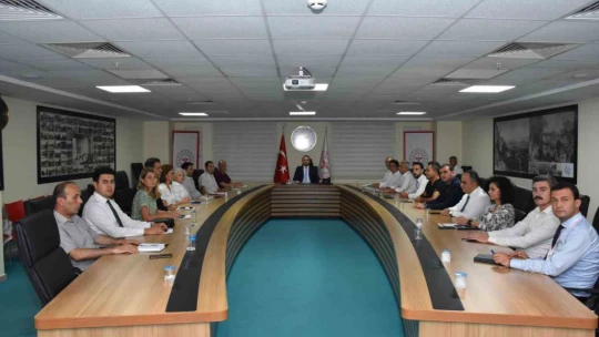 Aydın'da ilçelerdeki sağlık çalışmaları değerlendirildi