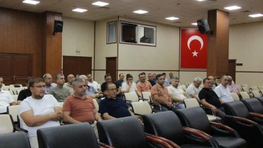 Aydın'da incir depocularına yeni sezon bilgilendirmesi