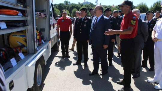 Aydın'da jandarma filosuna 52 yeni araç katıldı