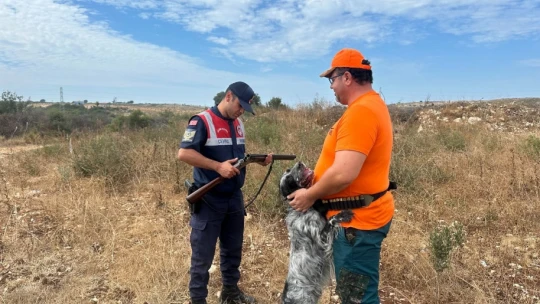 Aydın'da jandarmadan kaçak av denetimi