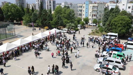 Aydın'da jandarmanın çalışmaları lise öğrencilerine tanıtıldı