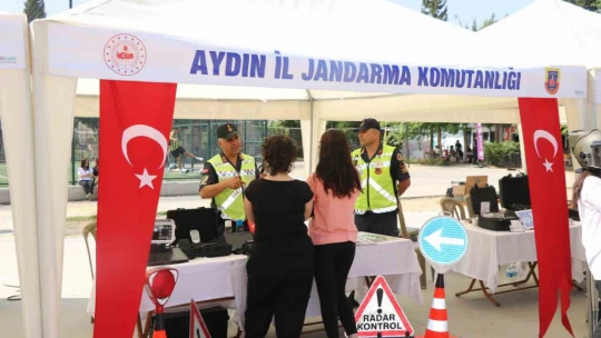 Aydın'da jandarmanın çalışmaları lise öğrencilerine tanıtıldı