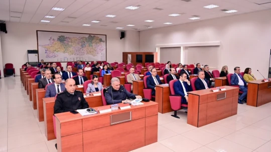 Aydın'da Kadına Yönelik Şiddetle Mücadele İl Koordinasyon Toplantısı gerçekleştirildi