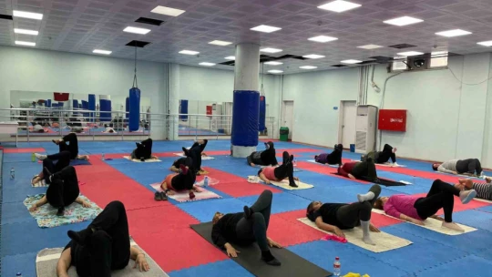 Aydın'da kadınlar güne sporla başlıyor