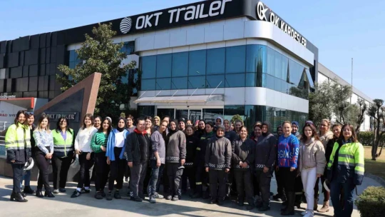 Aydın'da kadınlar nakış işler gibi kaynak yapıyor