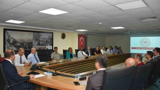 Aydın'da Kamu Hastaneleri Hizmet Değerlendirme Toplantısı gerçekleştirildi