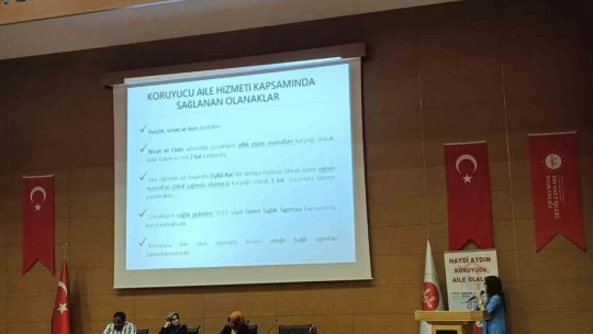 Aydın'da Koruyucu Aile Paneli düzenlendi