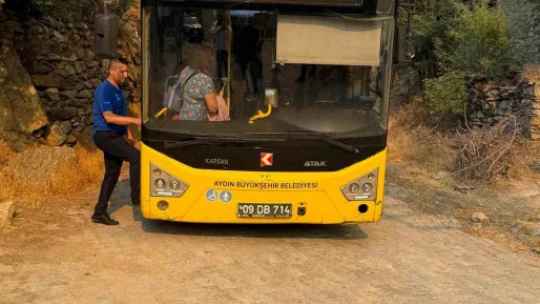 Aydın'da köyler tahliye edilmeye başlandı