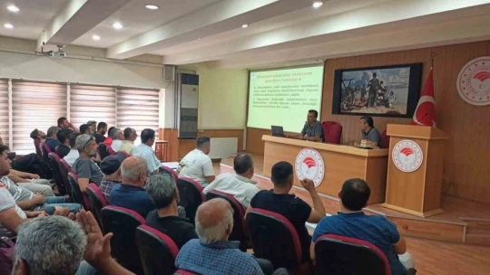 Aydın'da Kurban Bayramı öncesi eğitimlere ağırlık verildi