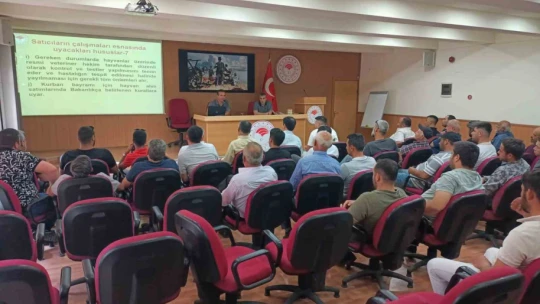 Aydın'da Kurban Bayramı öncesi eğitimlere ağırlık verildi