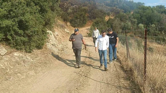 Aydın'da makilik alandaki yangın kontrol altına alındı