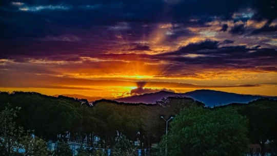 Aydın'da masalsı sonbahar ve kış manzaraları