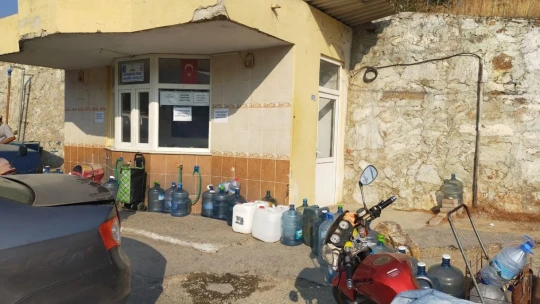 Aydın'da memba suyu kuyruğu