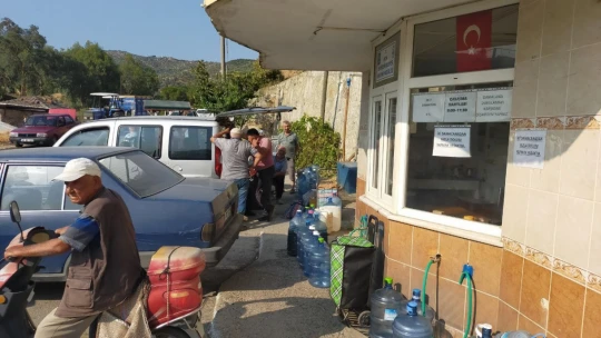 Aydın'da memba suyu kuyruğu