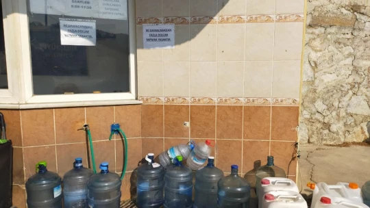 Aydın'da memba suyu kuyruğu