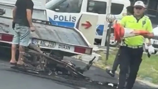 Aydın'da motosiklet kazası: 1 ölü