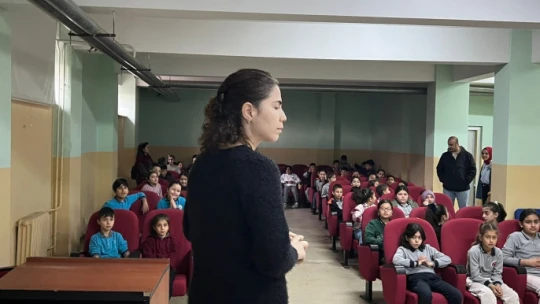 Aydın'da öğrenciler gıda israfı konusunda bilgileniyor