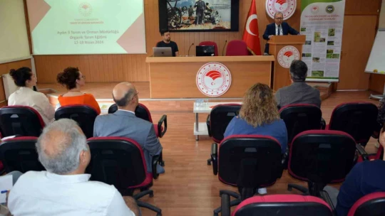 Aydın'da Organik Tarım Eğitimi düzenlendi