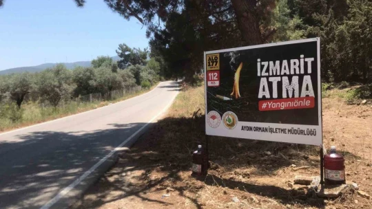 Aydın'da orman yangınlarına karşı yeni tedbir alındı