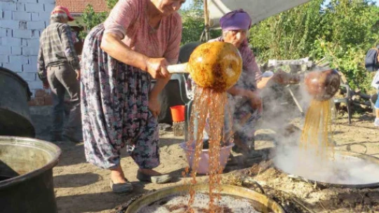 Aydın'da pekmez ocakları tütmeye başladı