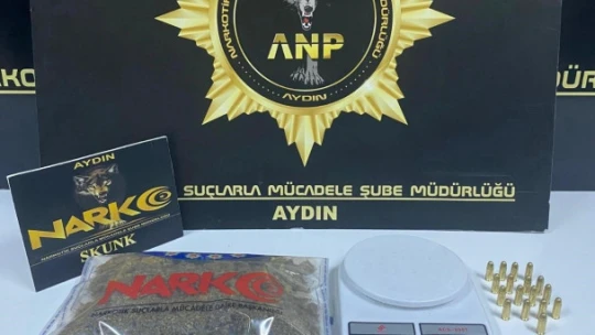 Aydın'da polis ekiplerinden uyuşturucu operasyonu: 1 tutuklama
