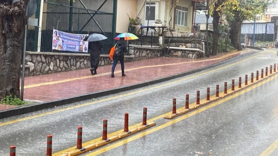 Aydın'da sağanak yağış etkili oldu