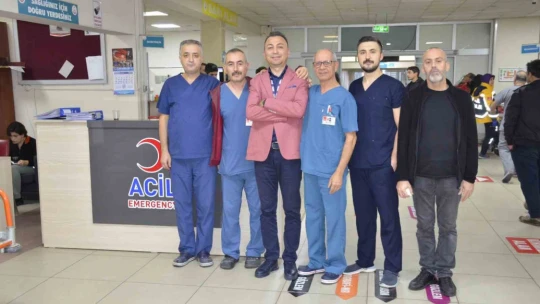 Aydın'da sağlıkçılardan 'Acil Sağlık Hizmetleri Haftası' kutlaması