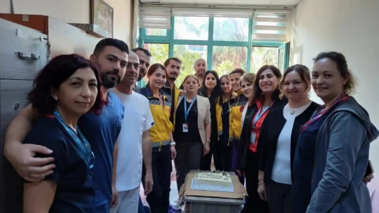 Aydın'da sağlıkçılardan 'Acil Sağlık Hizmetleri Haftası' kutlaması