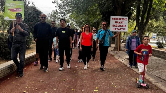 Aydın'da Sağlıklı Yaşam Yürüyüşü gerçekleşti