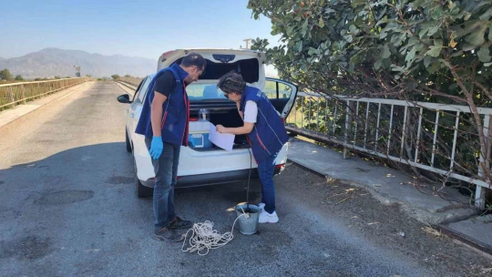 Aydın'da su ürünlerinin korunması için numuneler alındı