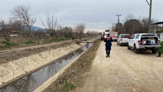Aydın'da sulama kanalında ceset bulundu