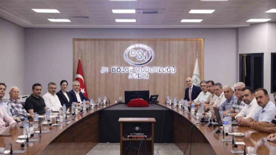 Aydın'da sulama sorunları masaya yatırıldı