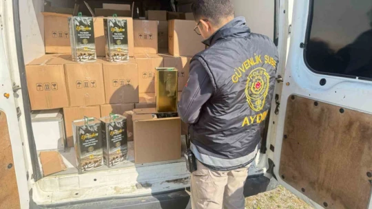 Aydın'da tağşiş yağ operasyonu
