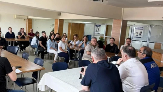 Aydın'da Tapu ve Kadastro personeline afet farkındalık eğitimi verildi