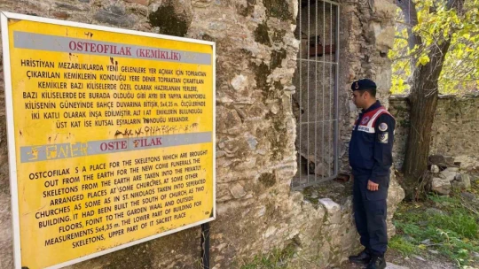 Aydın'da tarihi yerler jandarma kontrolünde