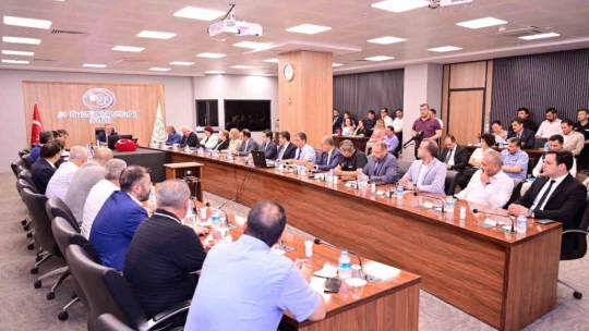 Aydın'da taşkınlara karşı işbirliğinin önemine dikkat çekildi