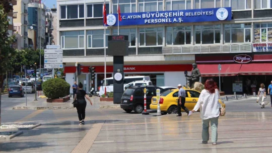 Aydın'da termometreler 41 dereceyi gördü