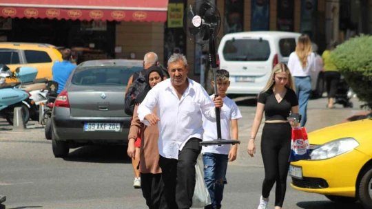 Aydın'da termometreler 44 dereceyi gördü