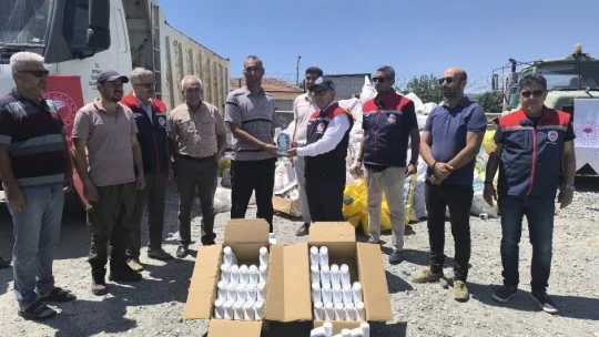 Aydın'da toplanan zirai kimyasal atıklar geleceğe nefes oluyor