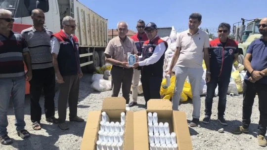Aydın'da toplanan zirai kimyasal atıklar geleceğe nefes oluyor