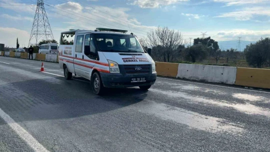 Aydın'da trafik kazası: 1 ölü